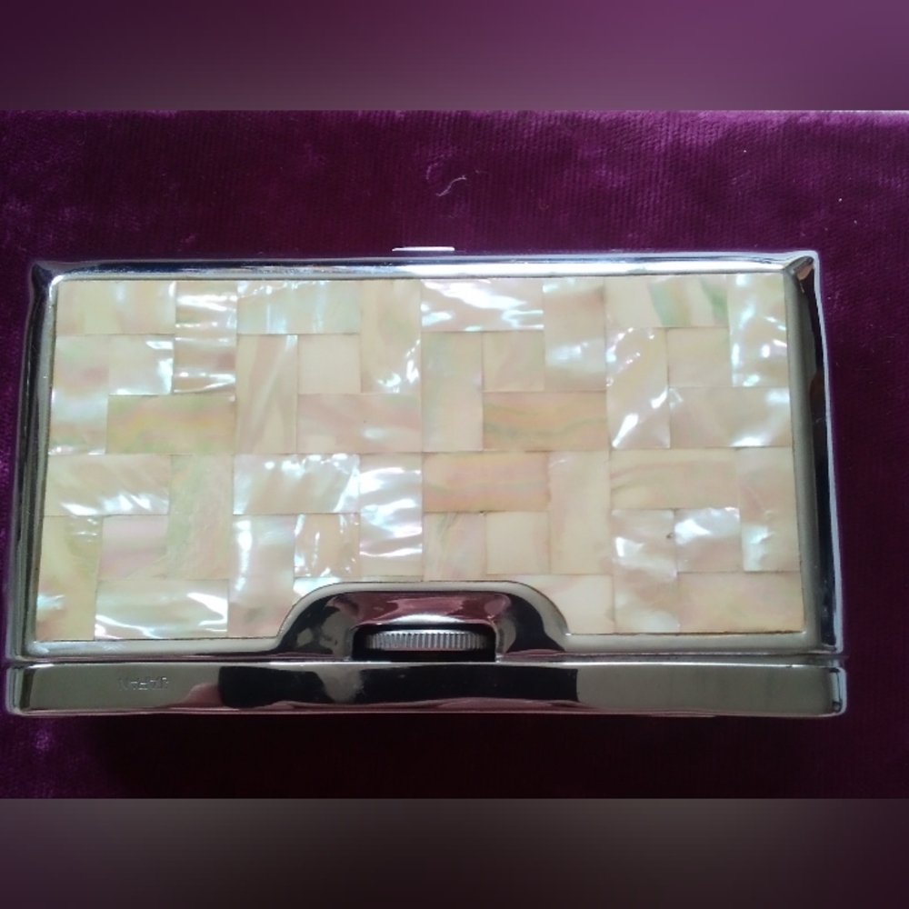 Vintage mother of pearl opera glasses